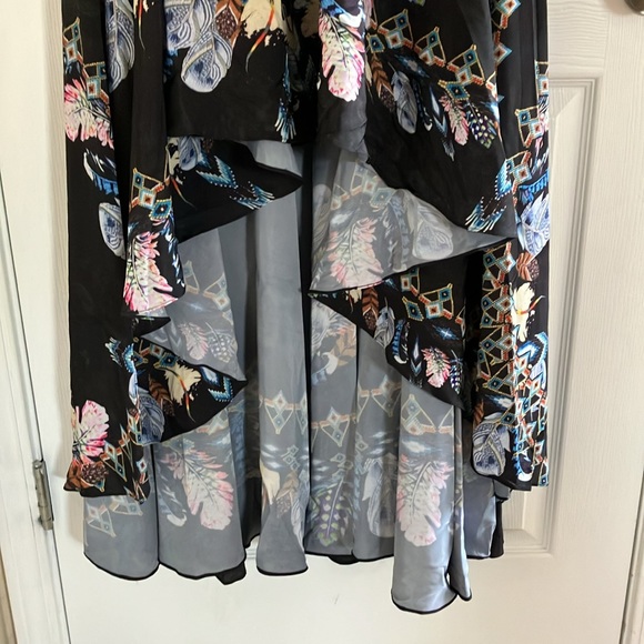 White Sands Black High-Low Dress Women’s Size 18 - Picture 5 of 9